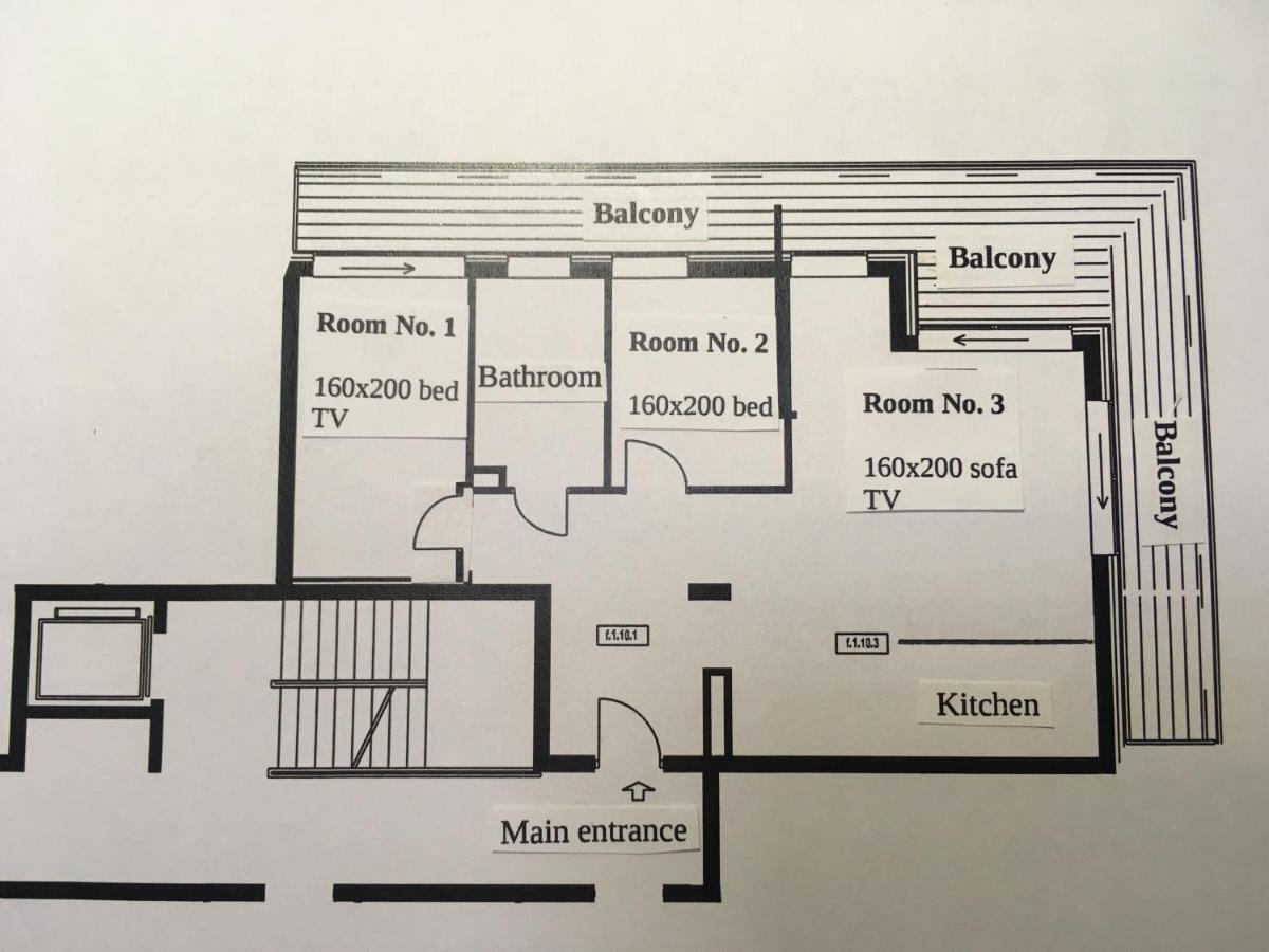 מידזיזדרויה Apartament Gold מראה חיצוני תמונה